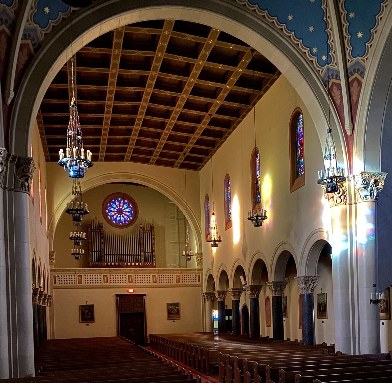 The Serenity of Sacred Heart Church